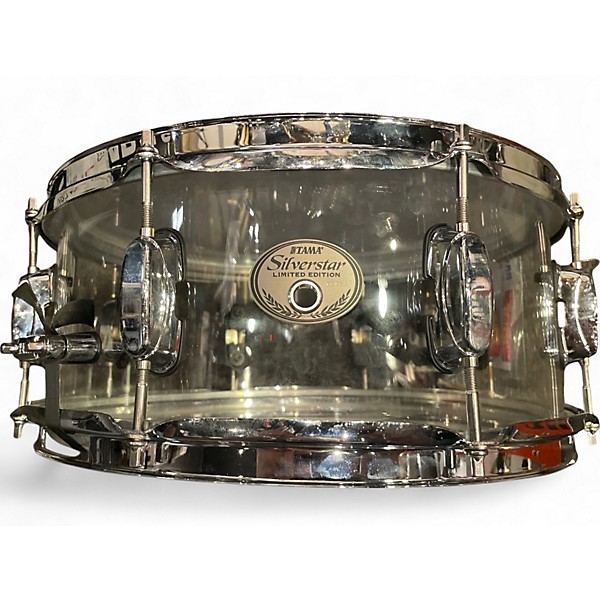 Used TAMA 6X14 Silverstar Snare Clear Drum