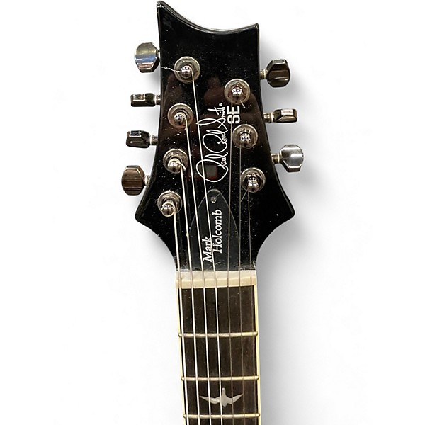 Used PRS SE Mark Holcomb Trans Purple Solid Body Electric Guitar