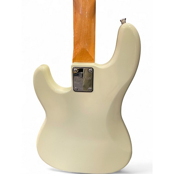 Used Tagima TW65 WHITE Electric Bass Guitar