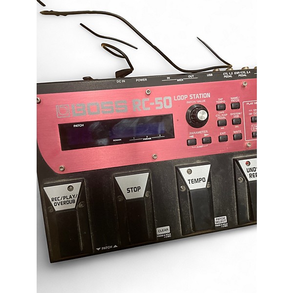 Used BOSS RC50 Loop Station Pedal