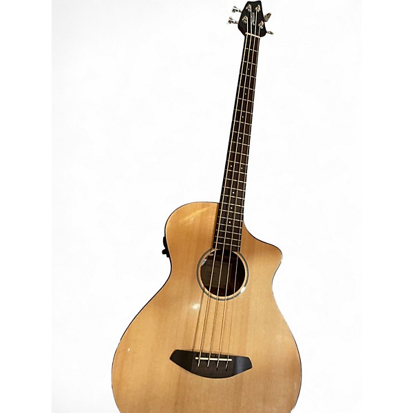 Used Breedlove Passport Bass Natural Acoustic Bass Guitar