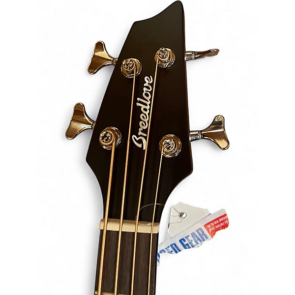Used Breedlove Passport Bass Natural Acoustic Bass Guitar