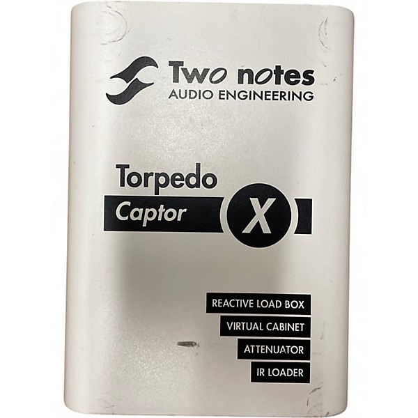 Used Two Notes AUDIO ENGINEERING TORPEDO CAPTOR X Power Attenuator