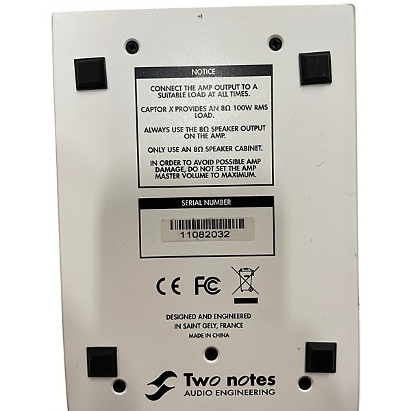 Used Two Notes AUDIO ENGINEERING TORPEDO CAPTOR X Power Attenuator