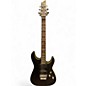 Used Schecter Guitar Research C1-FR Gloss Black Solid Body Electric Guitar thumbnail