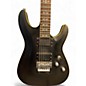 Used Schecter Guitar Research C1-FR Gloss Black Solid Body Electric Guitar
