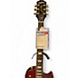 Used 2023 Epiphone Les Paul Studio Crimson Red Trans Solid Body Electric Guitar