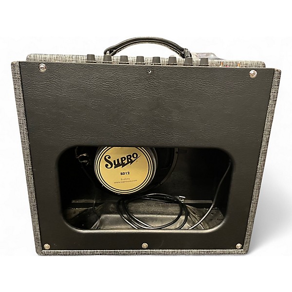 Used Supro 1696RT Black Magick Reverb Tube Guitar Combo Amp