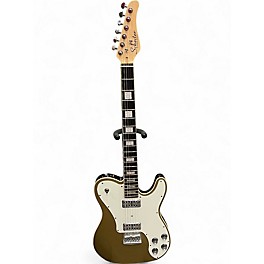 Used Schecter PT Fastback Gold Solid Body Electric Guitar