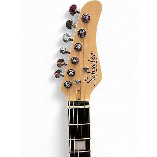 Used Schecter PT Fastback Gold Solid Body Electric Guitar