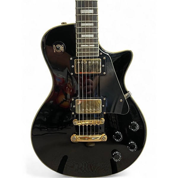 Used Samick LC650 BLACK Solid Body Electric Guitar