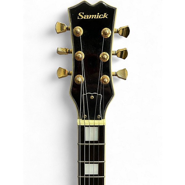 Used Samick LC650 BLACK Solid Body Electric Guitar