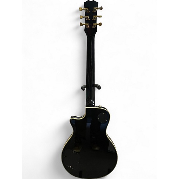 Used Samick LC650 BLACK Solid Body Electric Guitar