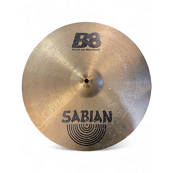 Used SABIAN 14in B8 Thin Crash Cymbal