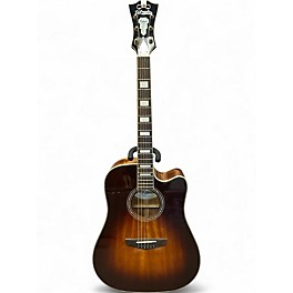 Used D'Angelico dapgc10SBG 2 Tone Sunburst Acoustic Electric Guitar