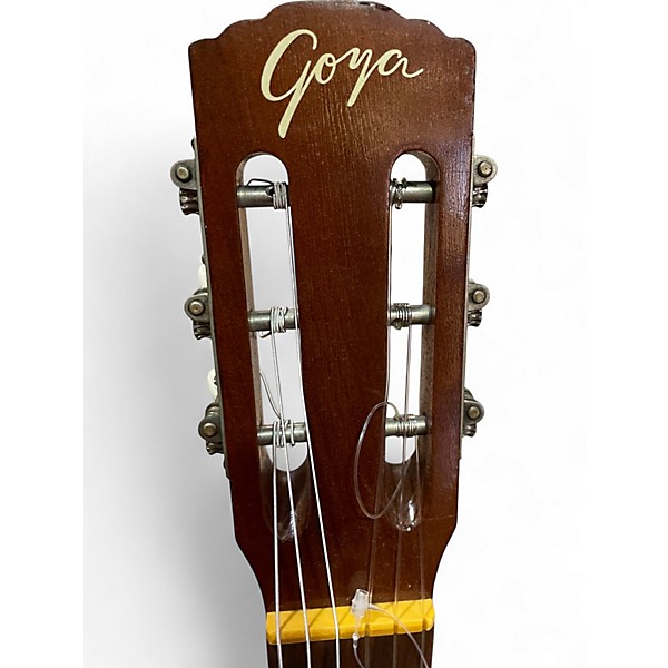 Vintage 1969 Goya G-10 Natural Classical Acoustic Guitar