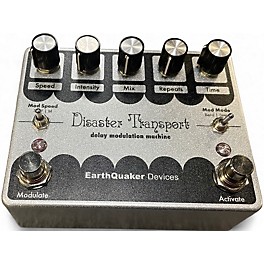 Used EarthQuaker Devices Disaster Transport Modulated Delay Effect Pedal