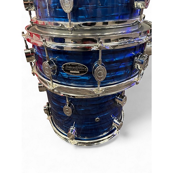 Used PDP by DW 6 Piece CX Series Blue Onyx Drum Kit