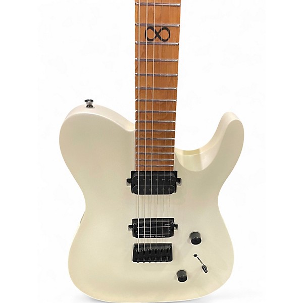 Used Chapman ML3 Pro Modern HOT WHITE SATIN METALLIC Solid Body Electric Guitar