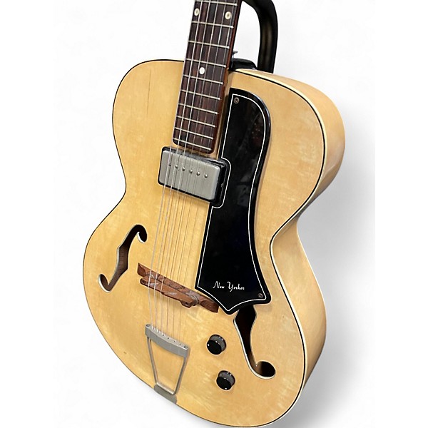 Vintage 1964 National NEW YORKER Natural Hollow Body Electric Guitar