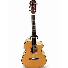 Used Alvarez AGFM80CEAR Natural Acoustic Electric Guitar