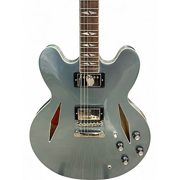 Used Epiphone Dave Grohl DG-335 Pelham Blue Hollow Body Electric Guitar