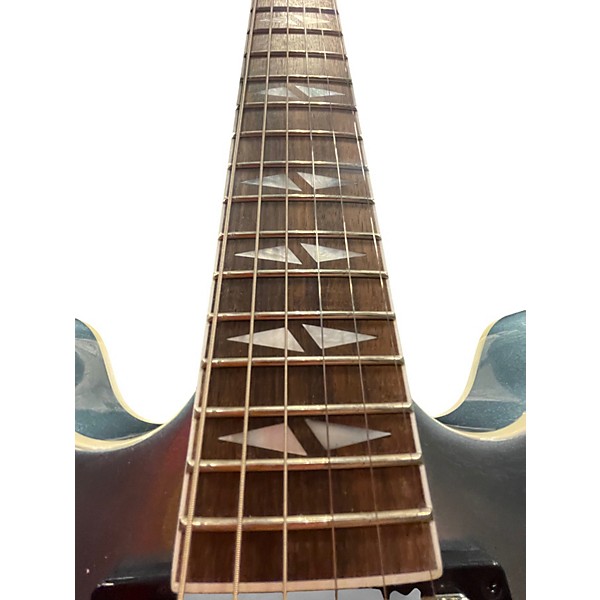 Used Epiphone Dave Grohl DG-335 Pelham Blue Hollow Body Electric Guitar