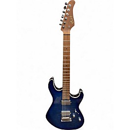Used Cort G290 FAT II Blue Solid Body Electric Guitar