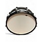 Used Spaun 14in Snare black and silver stripe Drum