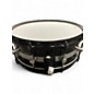 Used Spaun 14in Snare black and silver stripe Drum