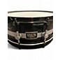 Used Spaun 14in Snare black and silver stripe Drum