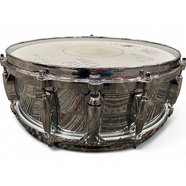 Used Gretsch Drums 5X14 G4160 CUSTOM CHROME OVER BRASS Drum