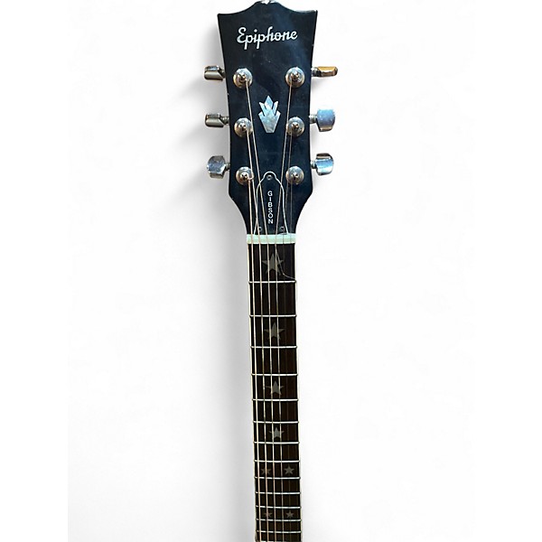 Epiphone SQ 180/BK アコースティックギター Used Epiphone SQ 180 Black Acoustic Guitar Black | Guitar Center