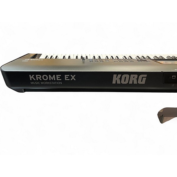 Used KORG Krome EX 88 Key Keyboard Workstation