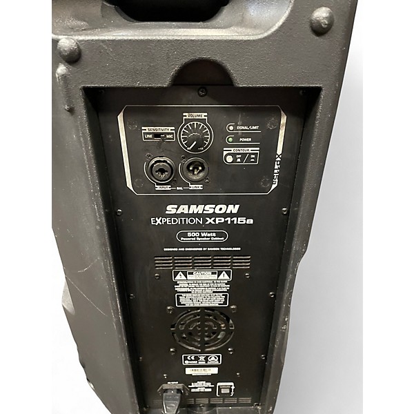 Used Samson XP115A Powered Speaker