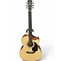 Used Bristol BM-16CE Natural Acoustic Electric Guitar thumbnail