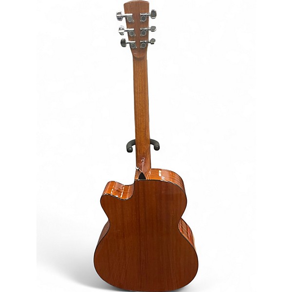 Used Bristol BM-16CE Natural Acoustic Electric Guitar