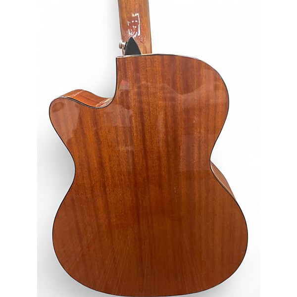 Used Bristol BM-16CE Natural Acoustic Electric Guitar