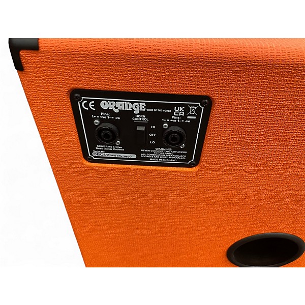Used Orange Amplifiers OBC410 600W 4x10 Bass Cabinet