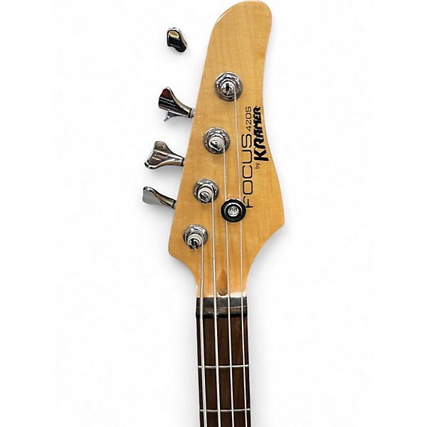 Used Kramer FOCUS 420 S Black Electric Bass Guitar