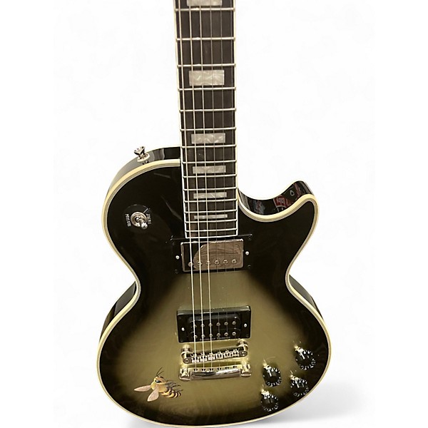 Used Epiphone ADAM JONES LES PAUL QUEEN BEE Silverburst Solid Body Electric Guitar