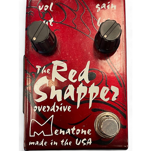 Used Menatone Red Snapper Overdrive Effect Pedal