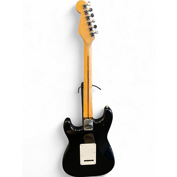 Used Fender Standard Stratocaster Black Solid Body Electric Guitar