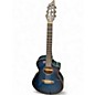 Used Breedlove Discovery Concert nylon Blue Burst Classical Acoustic Electric Guitar thumbnail