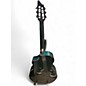 Used Breedlove Discovery Concert nylon Blue Burst Classical Acoustic Electric Guitar