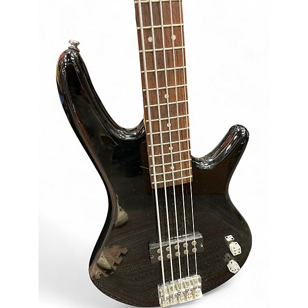 Used Ibanez GSR105EX 5 String Black Electric Bass Guitar