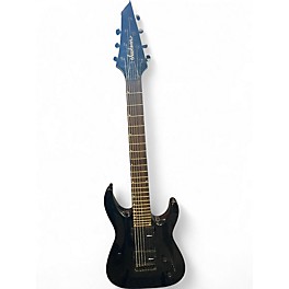 Used Jackson JS22-7 Dinky 7 String Black Solid Body Electric Guitar