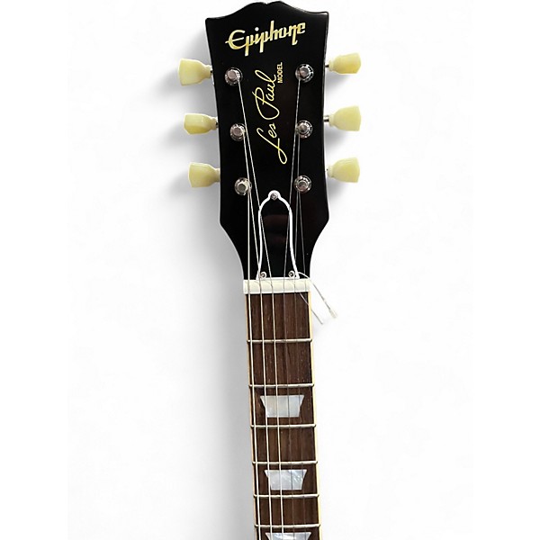Used Epiphone INSPIRED BY GIBSON CUSTOM 1959 LES PAUL STANDARD  Tobacco Burst Solid Body Electric Guitar