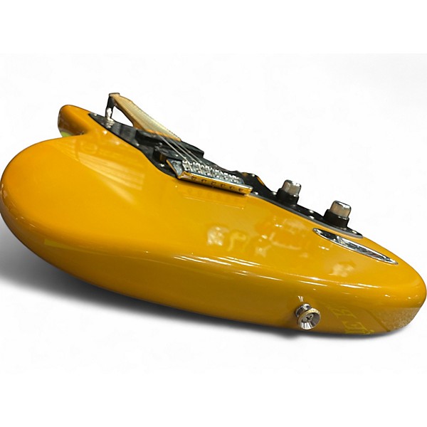 Used Squier Vintage Modified Jazzmaster Yellow Solid Body Electric Guitar