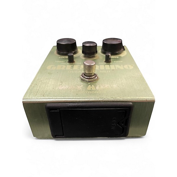 Used Way Huge Electronics WHE202 Green Rhino Overdrive Effect Pedal